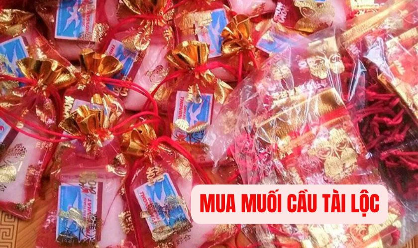 Muối tượng trưng cho sự đậm đà, gắn kết và giữ tài lộc