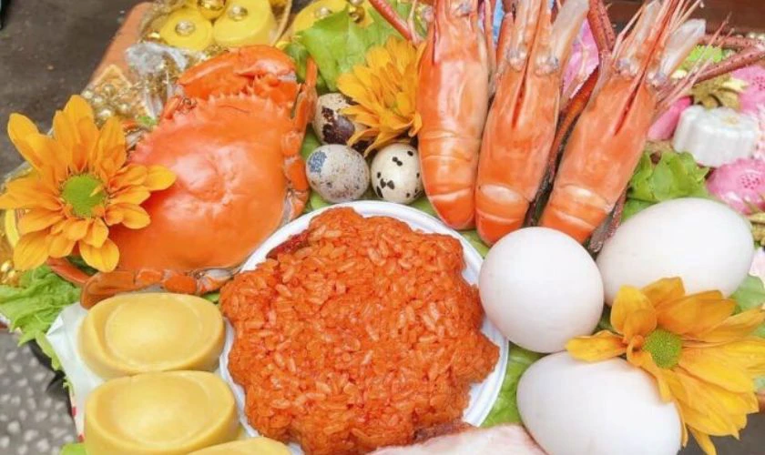 Cách bày mâm cúng thần tài 2026 miền Bắc