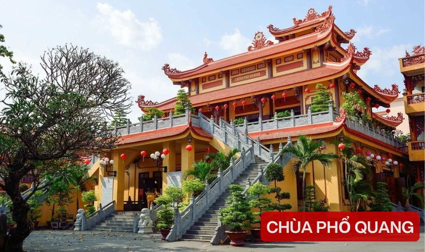 Ngày vía Thần Tài nên đi chùa nào: Miền Nam - Chùa Phổ Quang