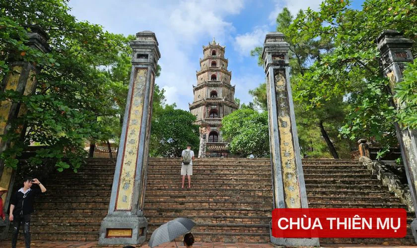 Ngày vía Thần Tài nên đi chùa nào: Miền Trung - Chùa Thiên Mụ