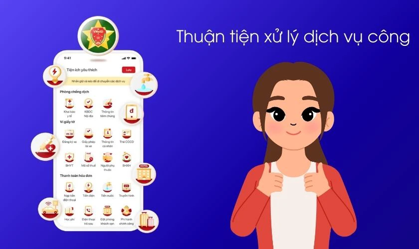 Thuận tiện trong xử lý các dịch vụ công liên quan đến người phụ thuộc