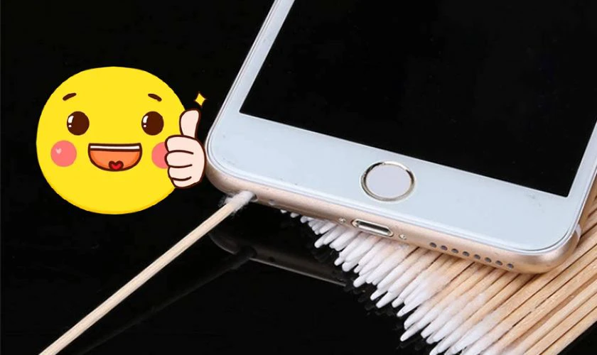 Vệ sinh loa ngoài bằng dụng cụ chuyên dụng
