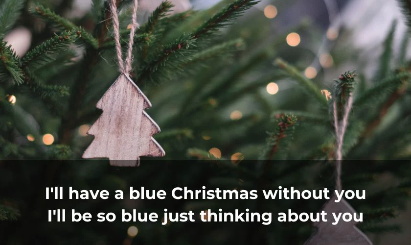 Blue Christmas mang sắc thái buồn bã