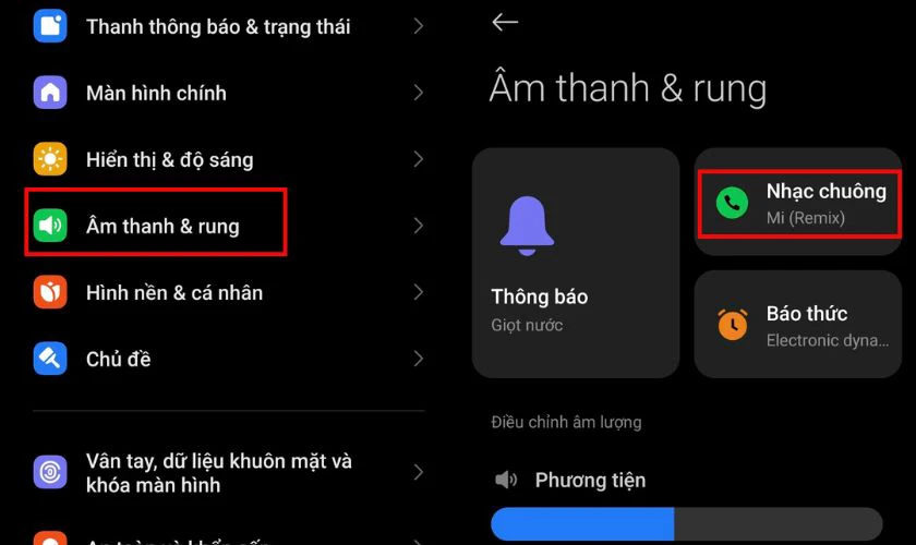 Cách cài nhạc giáng sinh tiếng Anh làm nhạc chuông
