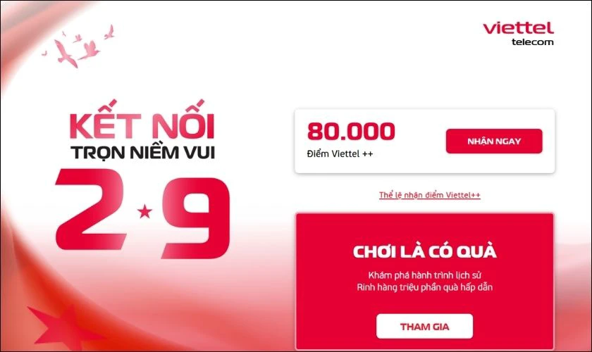 Sau khi đăng nhập, bạn cần truy cập vào đường link chương trình