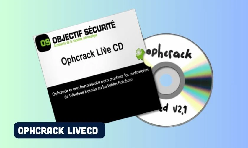 Ophcrack LiveCD