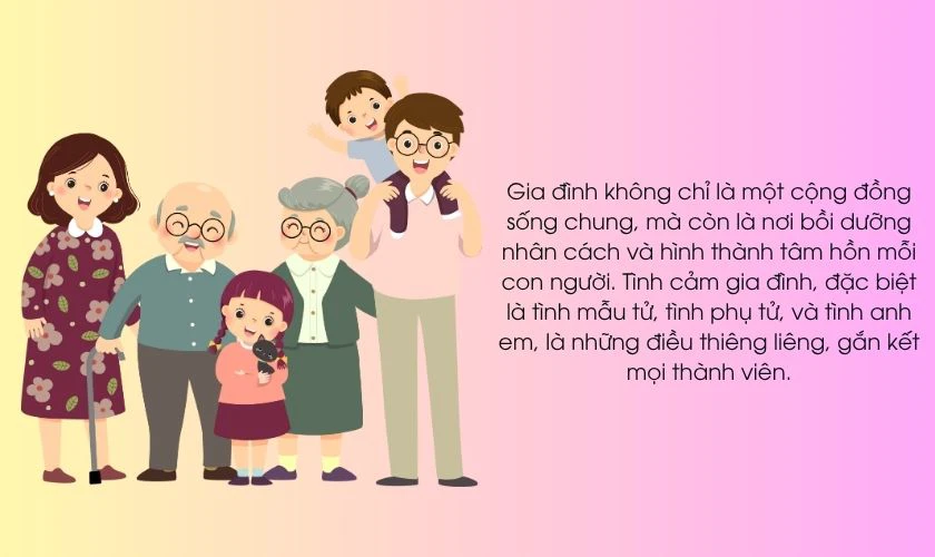 Những bài viết hay về ngày Gia Đình Việt Nam - Gia đình là tình cảm thiêng liêng, gắn bó nhất