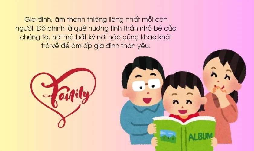 Thuyết trình hay về ngày Gia Đình Việt Nam