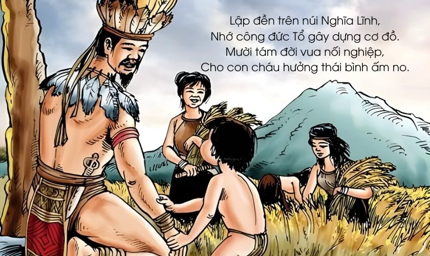 Những câu ca dao về công ơn vua Hùng