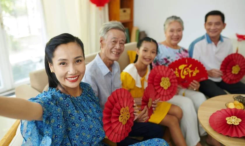 Lời chúc tết 8 chữ năm 2026 an khang