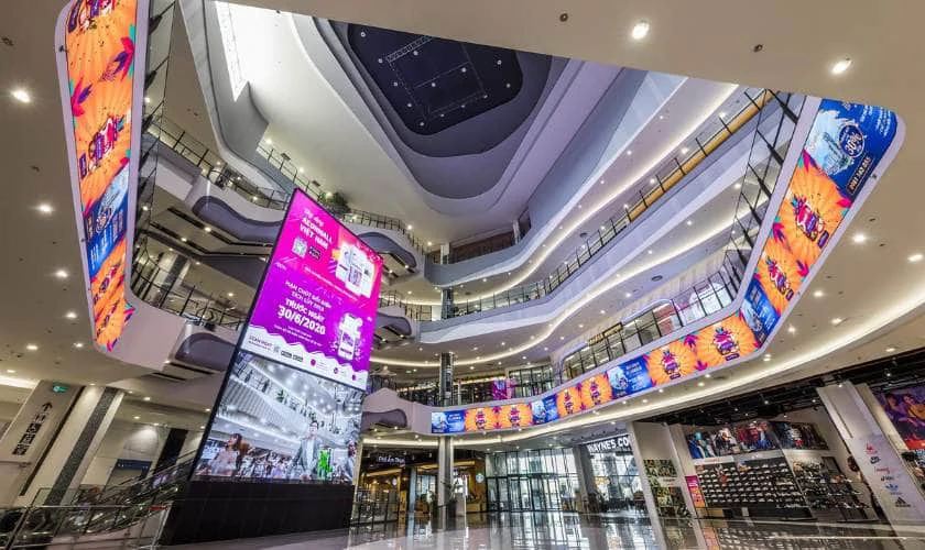 Aeon Mall Hà Đông gây ấn tượng bởi thiết kế hiện đại