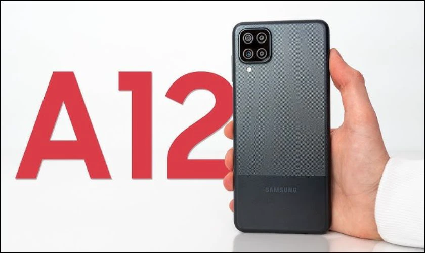 Điện thoại camera góc rộng Samsung Galaxy A12