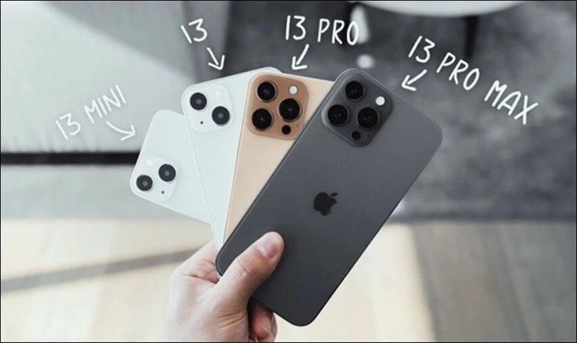 Điện thoại camera góc rộng iPhone 13 series