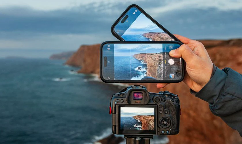 Điện thoại camera góc rộng iPhone 15 series