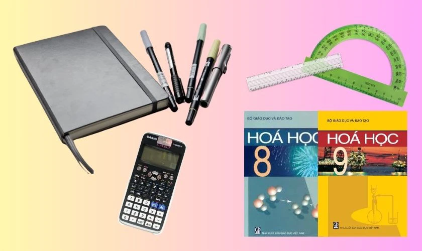 Đồ dùng học tập cần thiết cho học sinh THCS môn Hóa
