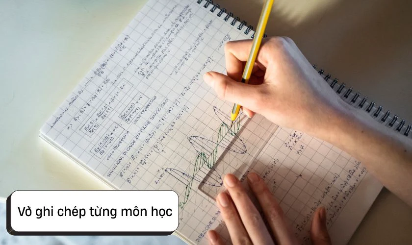 Vở là một trong những đồ dùng học tập cần thiết cho học sinh THPT