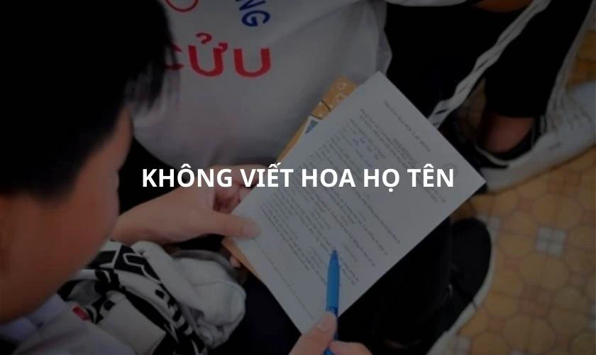 Tổng hợp những lỗi khi viết hồ sơ thi đại học