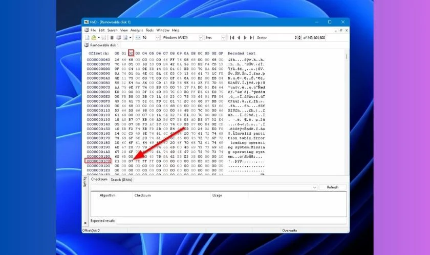 Hướng dẫn đánh dấu Basic Disk qua Hex Editor