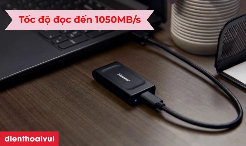 Ưu điểm nổi bật của ổ cứng di động SSD Kingston XS1000 USB 3.2 Gen 2 1TB