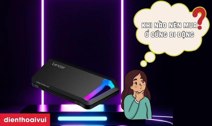 Khi nào nên mua ổ cứng SSD Lexar SL660 Gaming Portable 2TB?