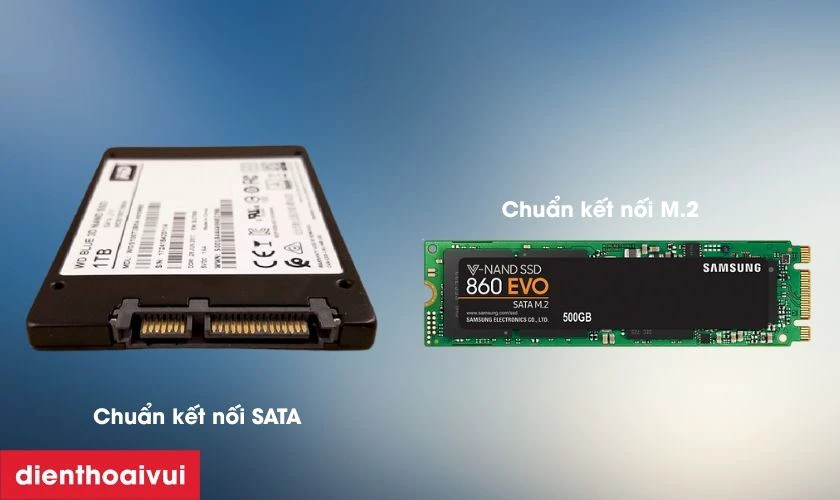 Để ý chuẩn kết nối khi mua ổ cứng cho laptop