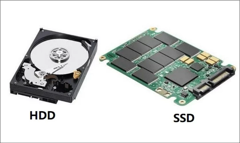 Nâng cấp lên ổ cứng SSD