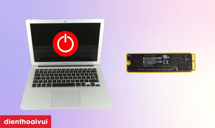 Khi nào cần thay ổ cứng MacBook Air 2015 A1466 512GB?
