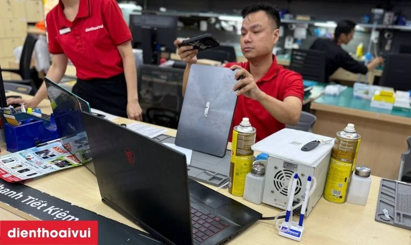 Cài đặt macOS, kiểm tra tốc độ đọc ghi và hoàn thiện máy