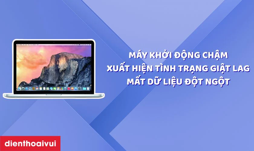 Khi nào cần thay ổ cứng MacBook Pro 2014 256GB A1502 chính hãng GENA?