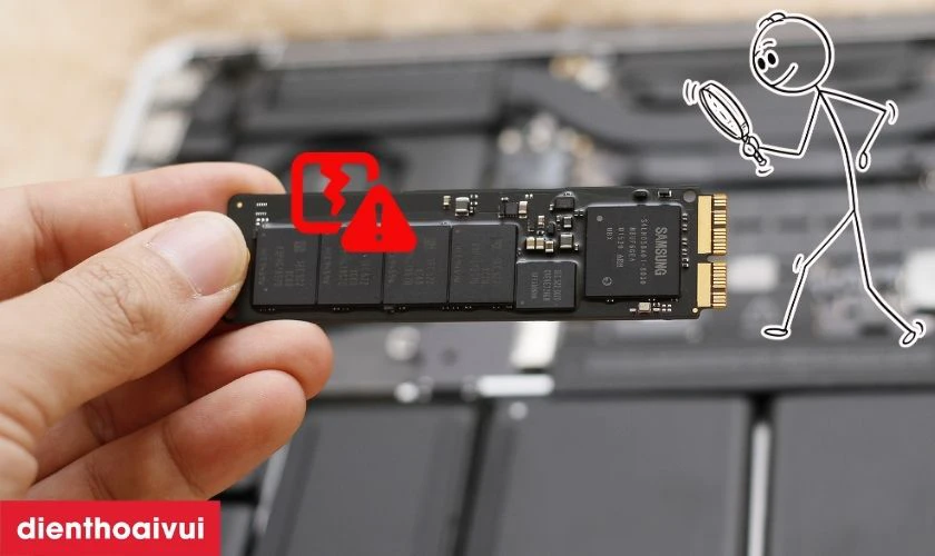 Lưu ý khi thay ổ cứng MacBook Pro 2015 1TB chính hãng GENA