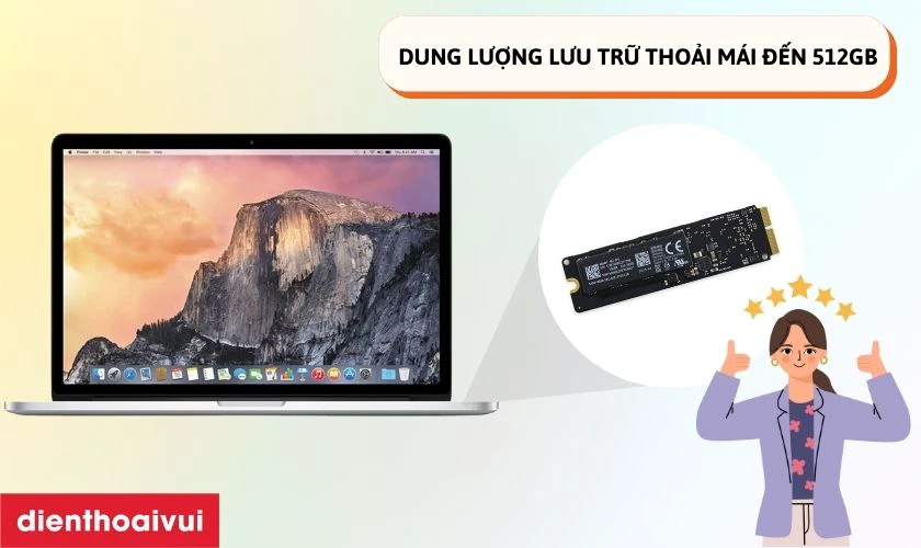 Ổ cứng MacBook Pro 2015 512GB A1398 chính hãng GENA có gì đặc biệt?