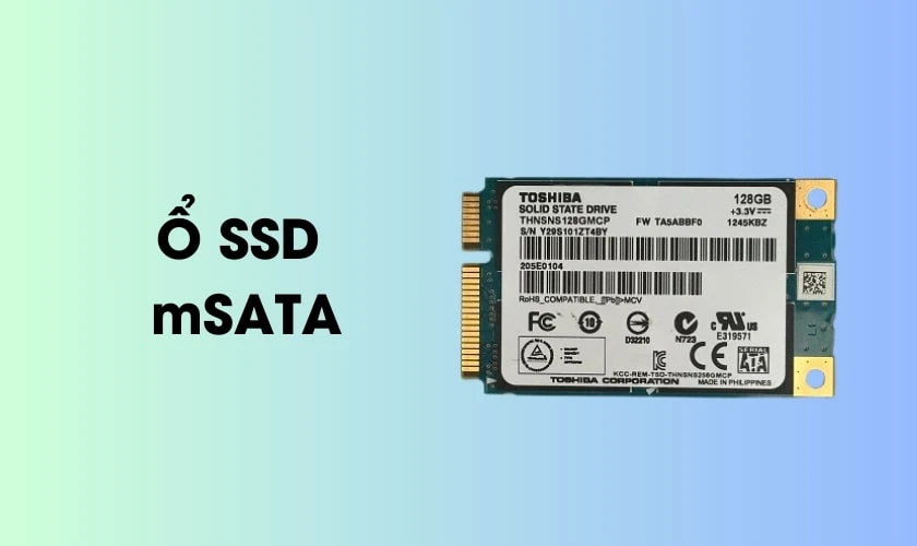 Ổ SSD mSATA