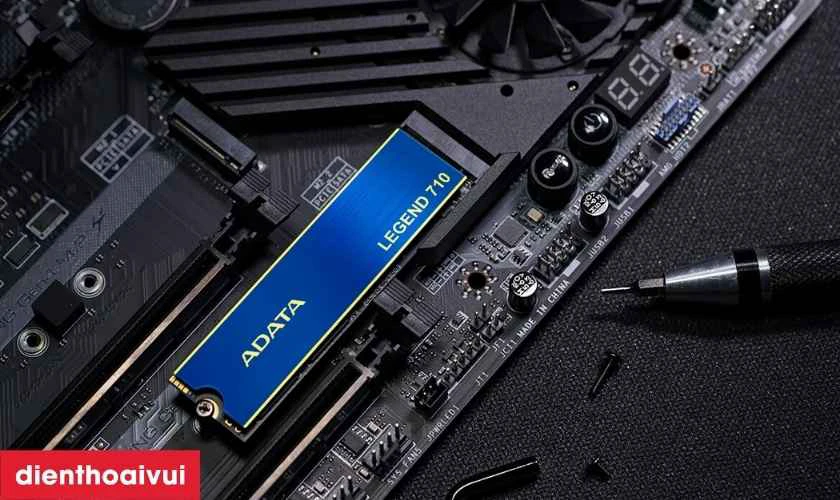 Hiệu năng của SSD ADATA Legend 710 M.2 NVMe PCIe Gen 3 512GB