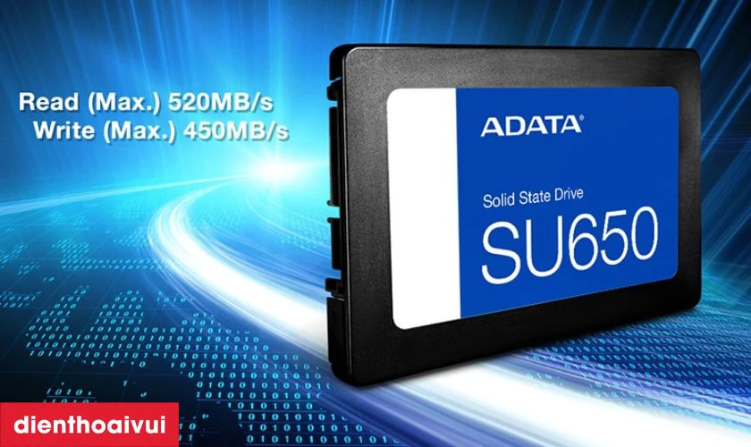 Đặc điểm nổi bật của ổ cứng SSD ADATA SU650 SATA 3 2.5 inch 512GB