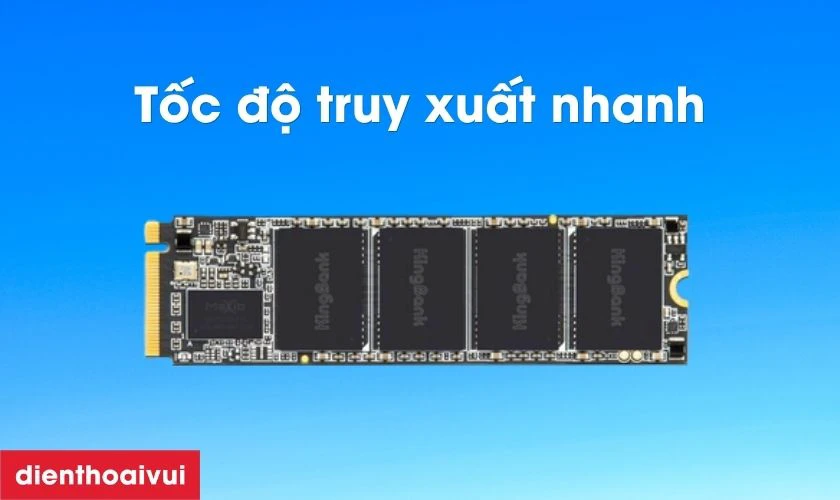 Hiệu năng của ổ cứng SSD Kingbank KP230 M2 NVME PCIE GEN3 256GB