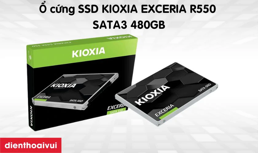 Đặc điểm ổ cứng SSD KIOXIA EXCERIA R550 SATA3 480GB