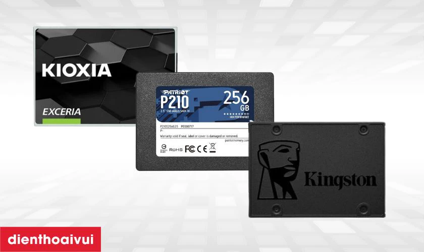 So sánh ổ cứng SSD KIOXIA EXCERIA R550 SATA3 480GB với các sản phẩm tương tự