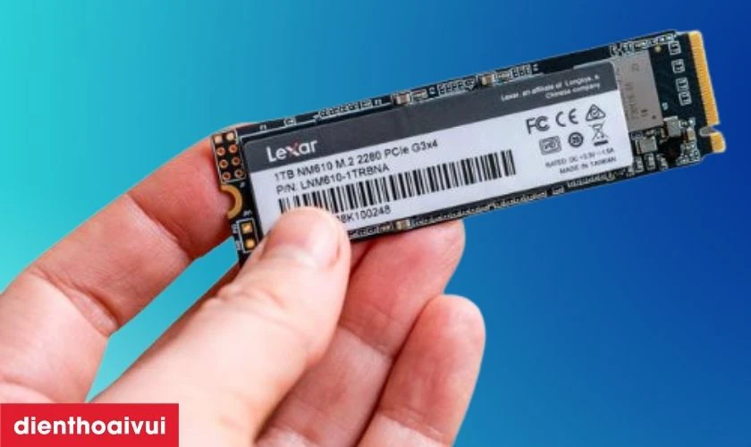 Mô tả sản phẩm ổ cứng SSD Lexar NM610 Pro M2 NVME 3x4 1TB