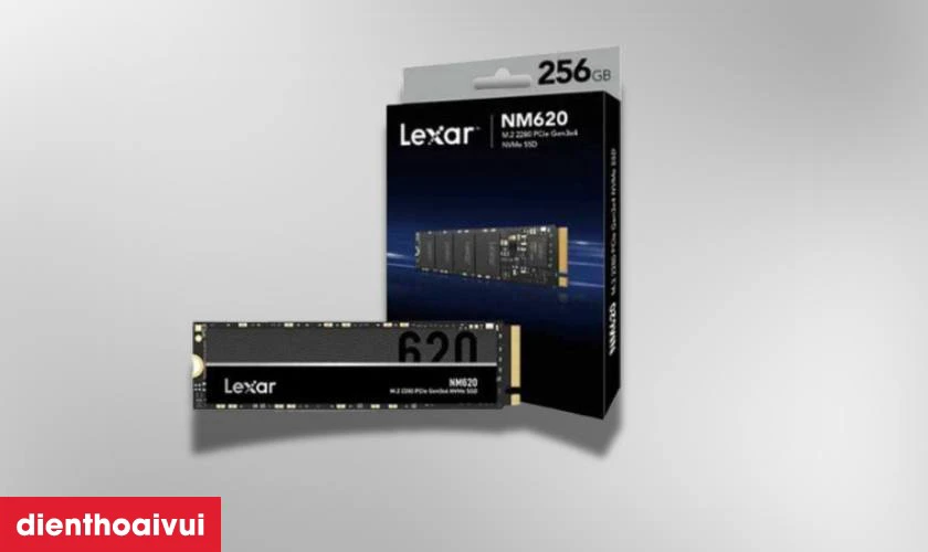 Mô tả sản phẩm ổ cứng SSD Lexar NM610 Pro M2 NVME 3x4 256gb