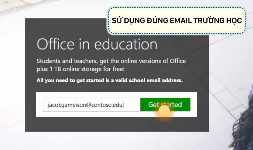Lưu ý khi tải Office 365 miễn phí cho sinh viên