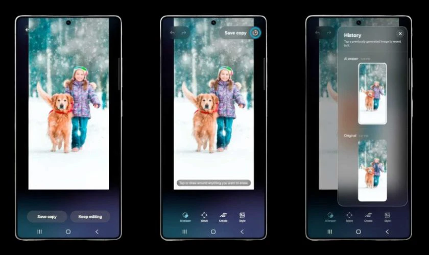 Photo Assist và Quick Share cải thiện tốc độ khi gửi file