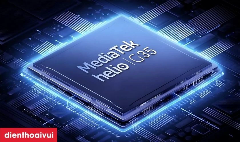 Trang bị chip MediaTek Helio G35