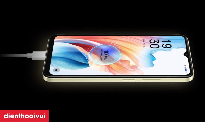 Vi&ecirc;n pin 5.000mAh, t&iacute;ch hợp sạc nhanh 33W r&uacute;t ngắn thời gian chờ đợi