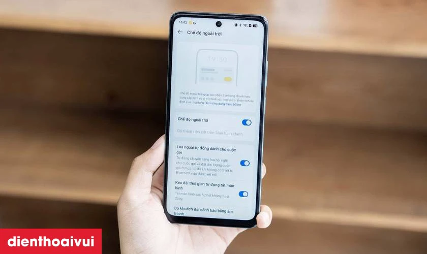 Kiểm tra c&aacute;c t&iacute;nh năng cảm biến đặc biệt