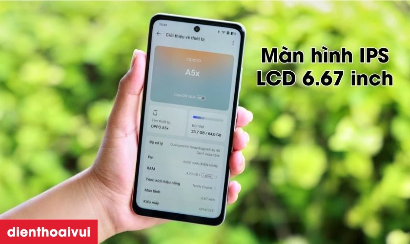 OPPO A5x 4GB 64GB - Cũ đẹp