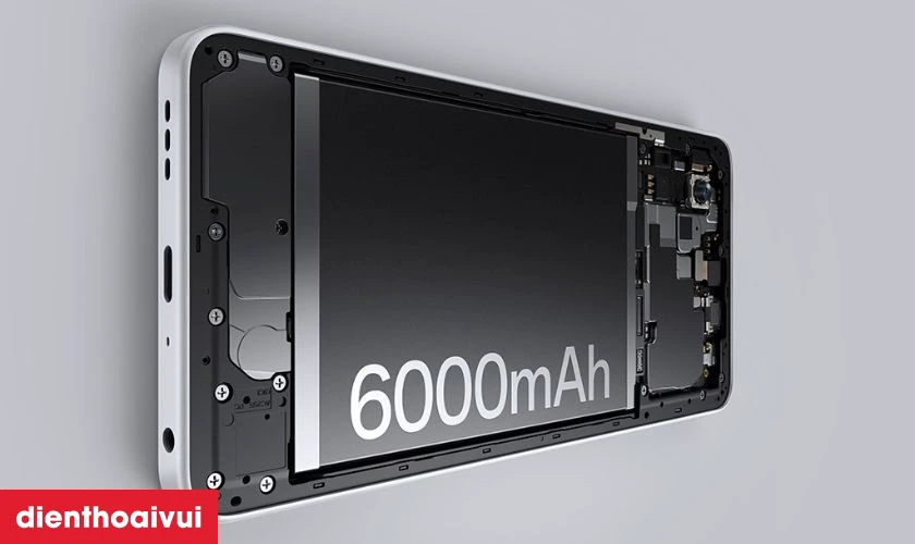 Pin lớn 6000mAh