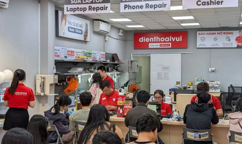 Đưa máy đến trung tâm bảo hành, sửa chữa