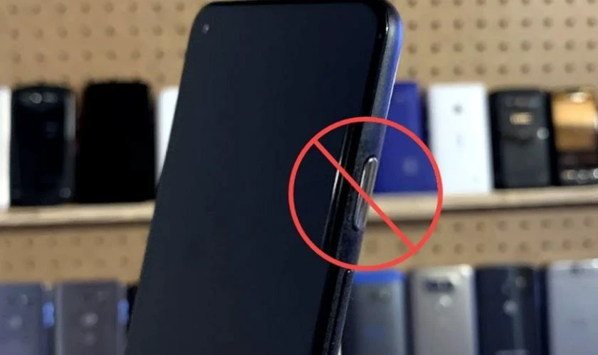 Nguyên nhân OPPO bị lỗi ColorOS Recovery - Nút bấm bị kẹt