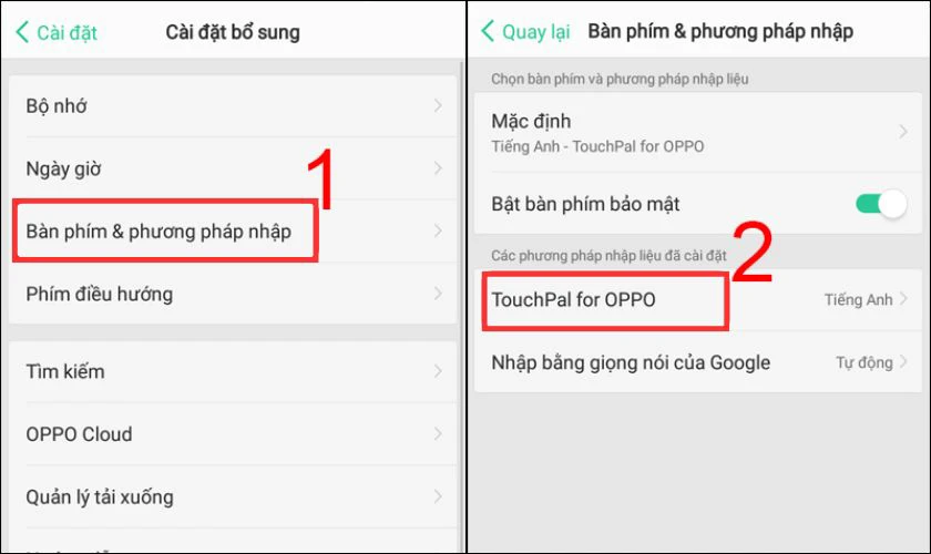 Làm thế nào để cài đặt tiếng Việt cho điện thoại OPPO?