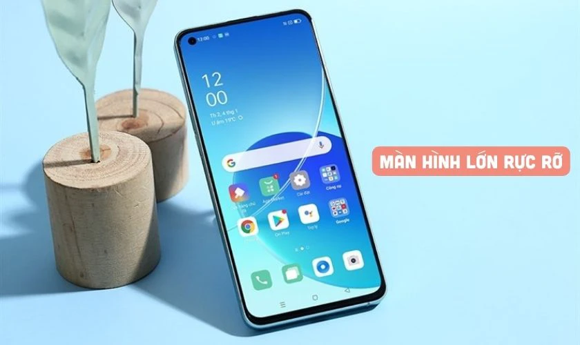 Màn hình lớn hiển thị rực rỡ